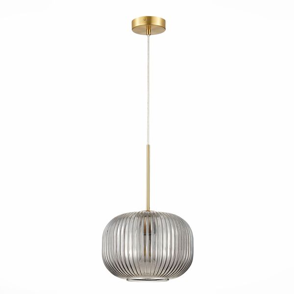 SL1154.303.01 Подвес ST-Luce Латунь/Дымчатый E27 1*60W