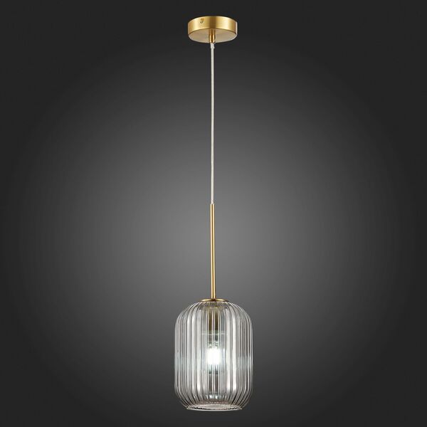 SL1154.323.01 Подвес ST-Luce Латунь/Дымчатый E27 1*60W
