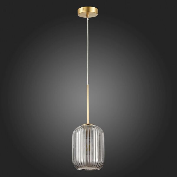 SL1154.323.01 Подвес ST-Luce Латунь/Дымчатый E27 1*60W