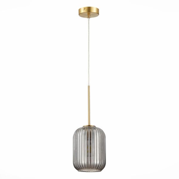 SL1154.323.01 Подвес ST-Luce Латунь/Дымчатый E27 1*60W
