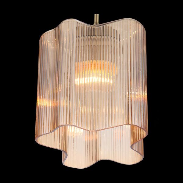 Подвес ST-Luce ONDE [Бронзовый/Янтарный E27 1*60W]