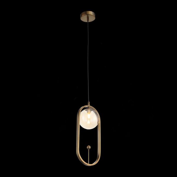 Подвес ST-Luce CIRCONO [Бронзовый/Коньячный G9 1*28W]