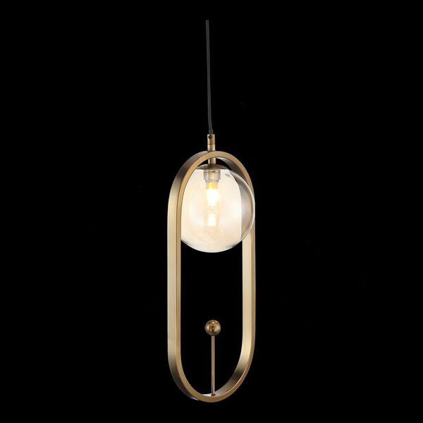 Подвес ST-Luce CIRCONO [Бронзовый/Коньячный G9 1*28W]