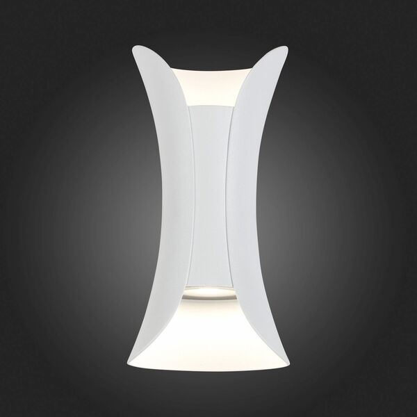 Уличный настенный светодиодный светильник ST Luce Cosetto [Белый/Белый LED 1*12W]