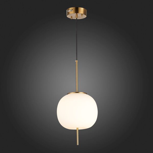 SL1621.203.01 Подвес ST-Luce Золото/Белый LED 1*13W 3000K