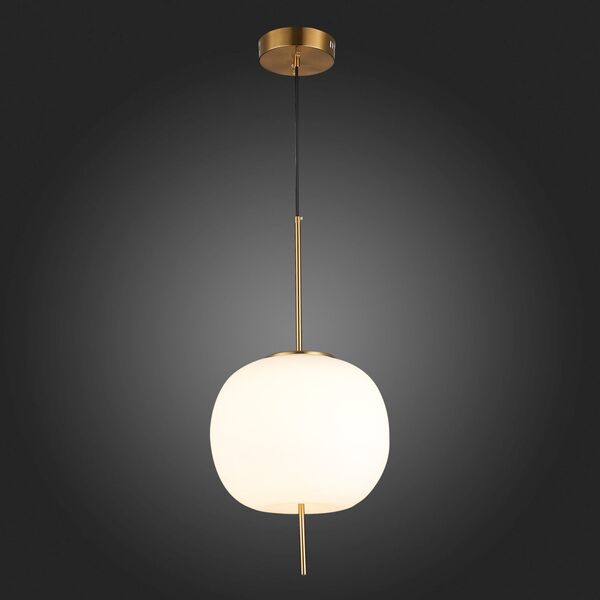SL1621.213.01 Подвес ST-Luce Золото/Белый LED 1*25W 3000K