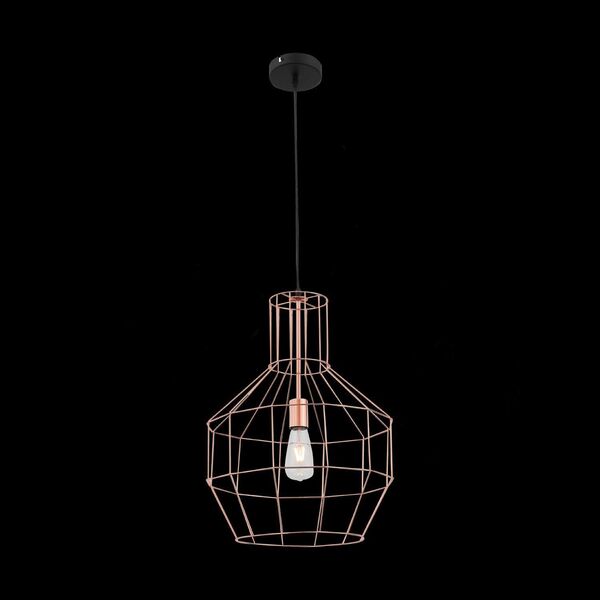 Подвес ST-Luce RETE [Черный/Латунь E27 1*60W]