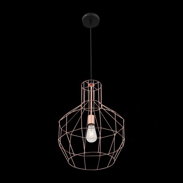 Подвес ST-Luce RETE [Черный/Латунь E27 1*60W]