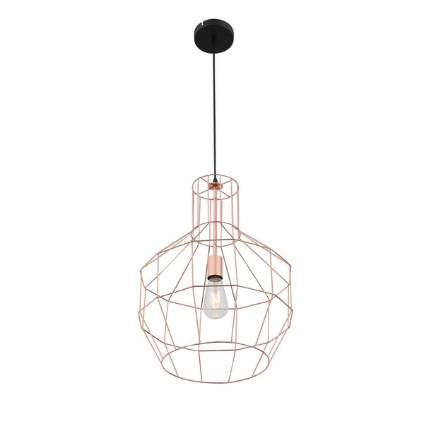 Подвес ST-Luce RETE [Черный/Латунь E27 1*60W]