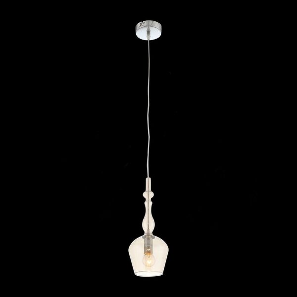 Подвесной светильник ST Luce Biorno [Хром/Янтарный E14 1*40W]