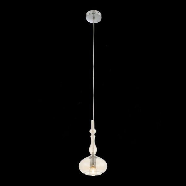 Люстра ST-Luce Biorno [Хром/Янтарный E14 1*40W]