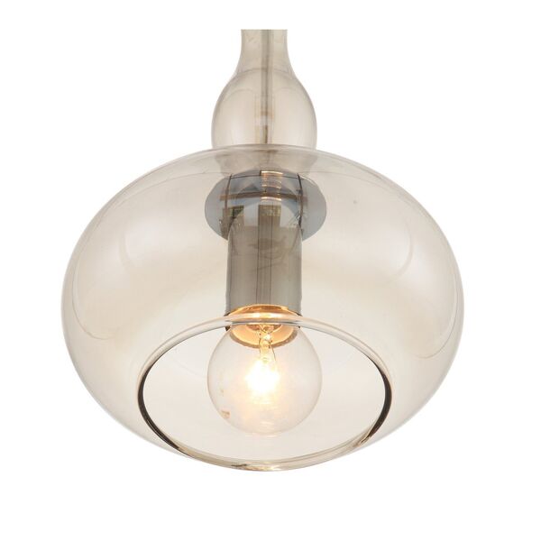 Люстра ST-Luce Biorno [Хром/Янтарный E14 1*40W]