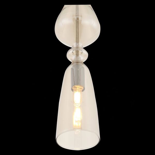 Подвесной светильник ST Luce Brichere [Хром/Янтарный G9 1*40W]