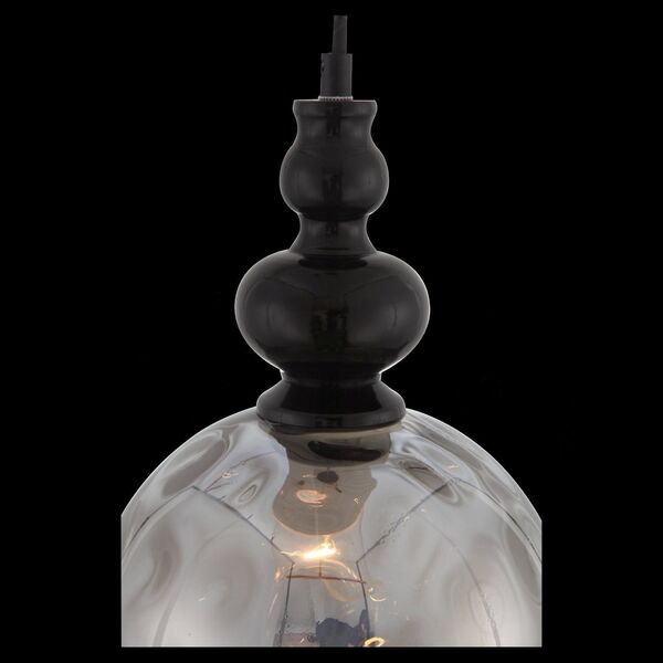 Подвесной светильник ST Luce Bacineto [Черный/Дымчатый E27 1*40W]