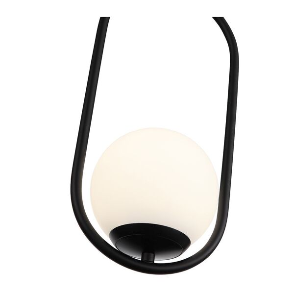 Подвесной светодиодный светильник ST Luce Donolo [Черный/Белый LED 1*8W]