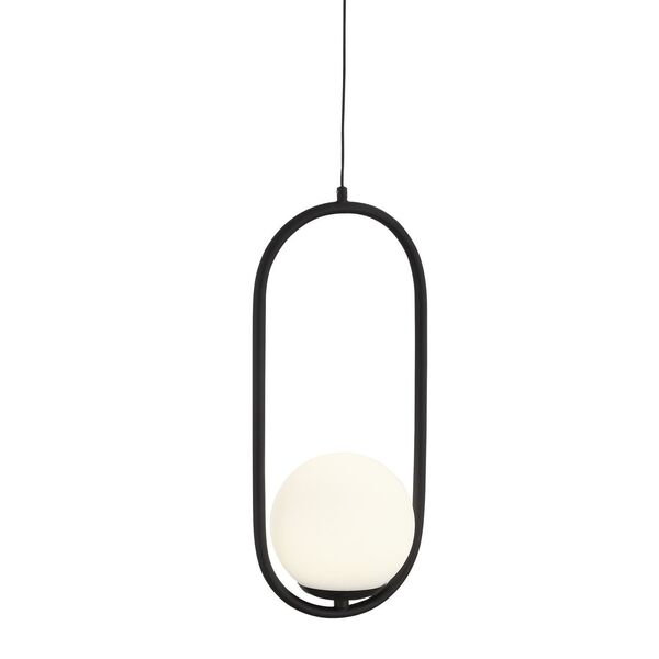 Подвесной светодиодный светильник ST Luce Donolo [Черный/Белый LED 1*8W]