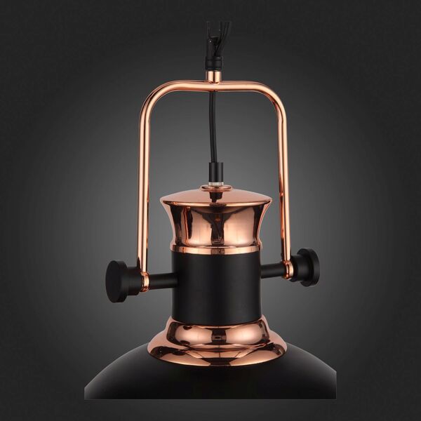 Подвесной светильник ST Luce Lanterio [Медь,Черный/Белый E27 1*60W]