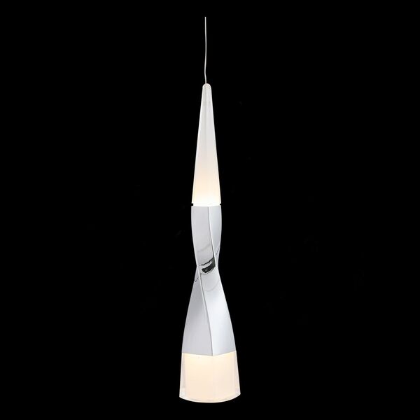 Подвесной светодиодный светильник ST Luce Bochie [Хром/Хром, Белый LED 1*7W]