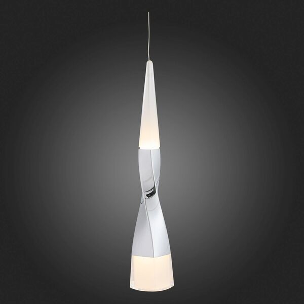 Подвесной светодиодный светильник ST Luce Bochie [Хром/Хром, Белый LED 1*7W]