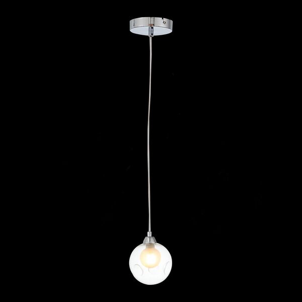 Подвес ST-Luce DUALITA [Хром/Прозрачный, Белый G9 1*3W]