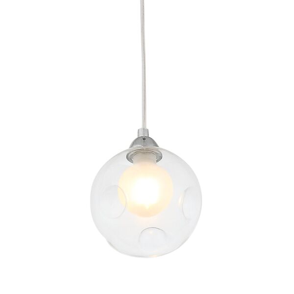 Подвес ST-Luce DUALITA [Хром/Прозрачный, Белый G9 1*3W]