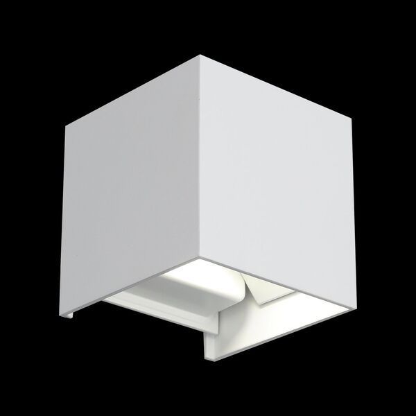 Светильник уличный настенный Staffa [ST-Luce Белый/Белый LED 2*3W]