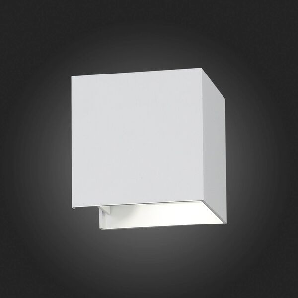 Светильник уличный настенный Staffa [ST-Luce Белый/Белый LED 2*3W]