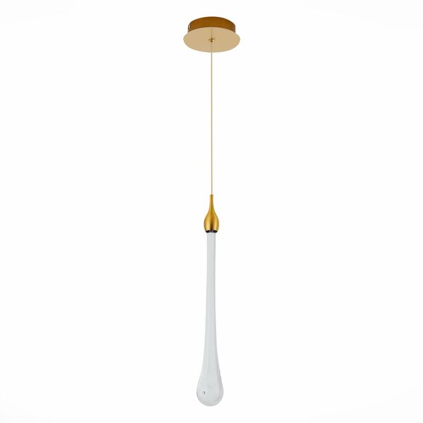 SL6103.203.01 Подвес ST-Luce Золотистый/Прозрачный LED 1*3W 4000K