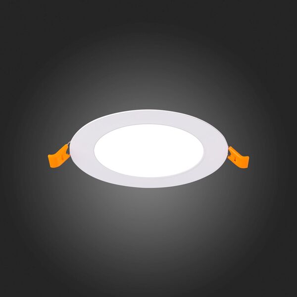 ST209.538.06 Св-к встр. Белый LED 1*6W 3000K 330Lm Ra70 110° IP20 D120xH8 90-265V