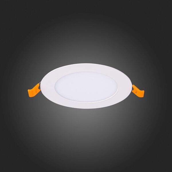 ST209.538.06 Св-к встр. Белый LED 1*6W 3000K 330Lm Ra70 110° IP20 D120xH8 90-265V