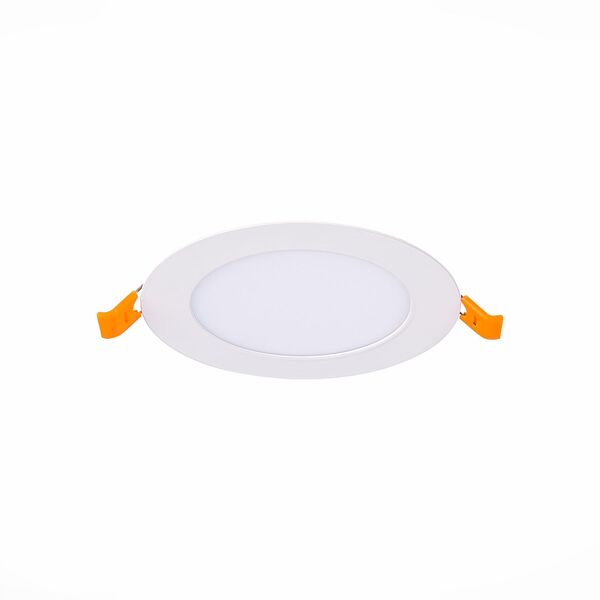 ST209.538.06 Св-к встр. Белый LED 1*6W 3000K 330Lm Ra70 110° IP20 D120xH8 90-265V