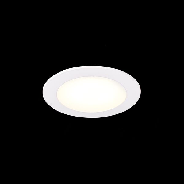 ST209.538.06 Св-к встр. Белый LED 1*6W 3000K 330Lm Ra70 110° IP20 D120xH8 90-265V