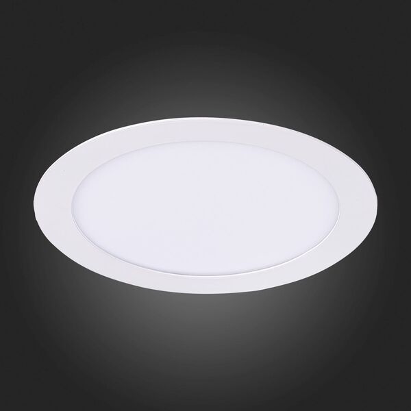 ST209.538.15 Св-к встр. Белый LED 1*15W 3000K 1 020Lm Ra70 110° IP20 D190xH8 90-265V