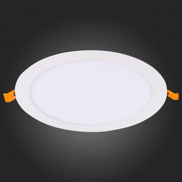 ST209.538.18 Св-к встр. Белый LED 1*18W 3000K 1 296Lm Ra70 110° IP20 D225xH8 90-265V