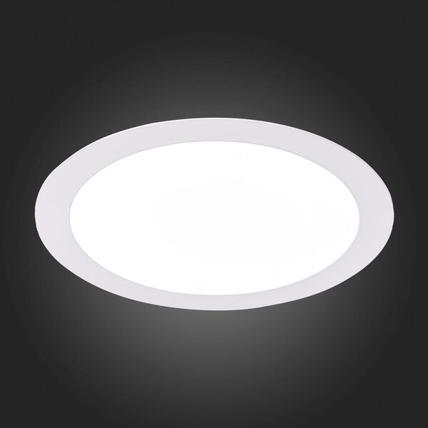 ST209.538.18 Св-к встр. Белый LED 1*18W 3000K 1 296Lm Ra70 110° IP20 D225xH8 90-265V
