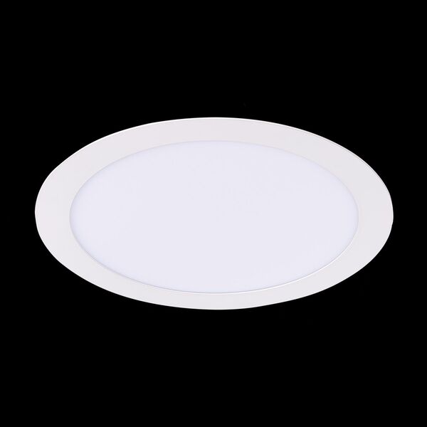 ST209.538.18 Св-к встр. Белый LED 1*18W 3000K 1 296Lm Ra70 110° IP20 D225xH8 90-265V