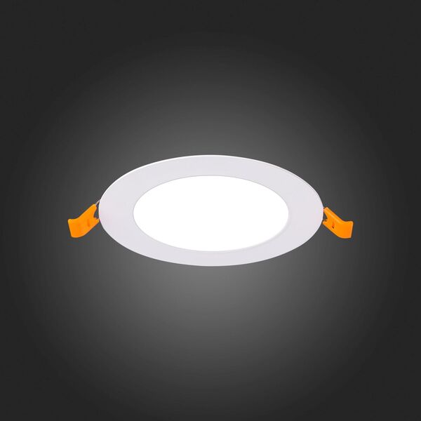 ST209.548.06 Св-к встр. Белый LED 1*6W 4000K 370Lm Ra70 110° IP20 D120xH8 90-265V