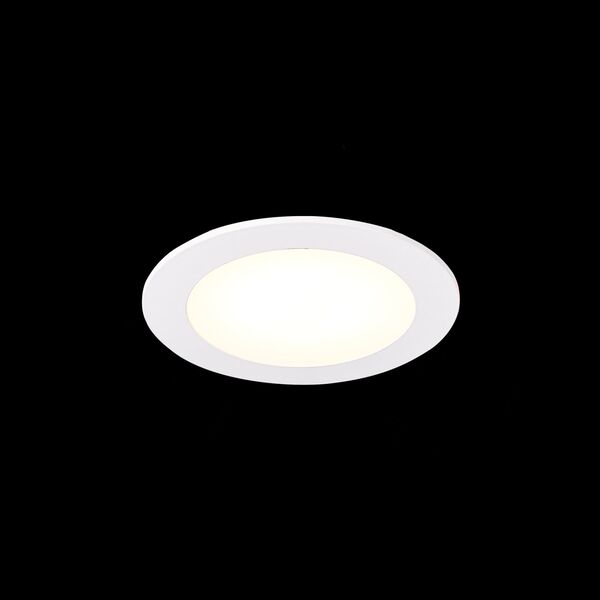ST209.548.06 Св-к встр. Белый LED 1*6W 4000K 370Lm Ra70 110° IP20 D120xH8 90-265V