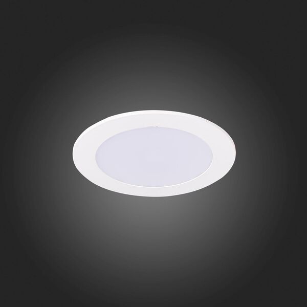 ST209.548.06 Св-к встр. Белый LED 1*6W 4000K 370Lm Ra70 110° IP20 D120xH8 90-265V