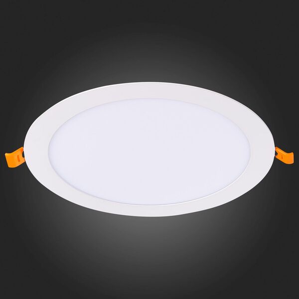 ST209.548.18 Св-к встр. Белый LED 1*18W 4000K 1 350Lm Ra70 110° IP20 D225xH8 90-265V