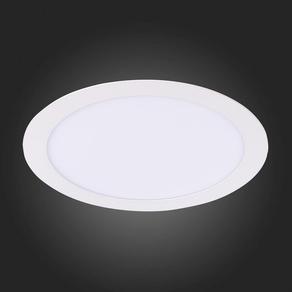 ST209.548.18 Св-к встр. Белый LED 1*18W 4000K 1 350Lm Ra70 110° IP20 D225xH8 90-265V