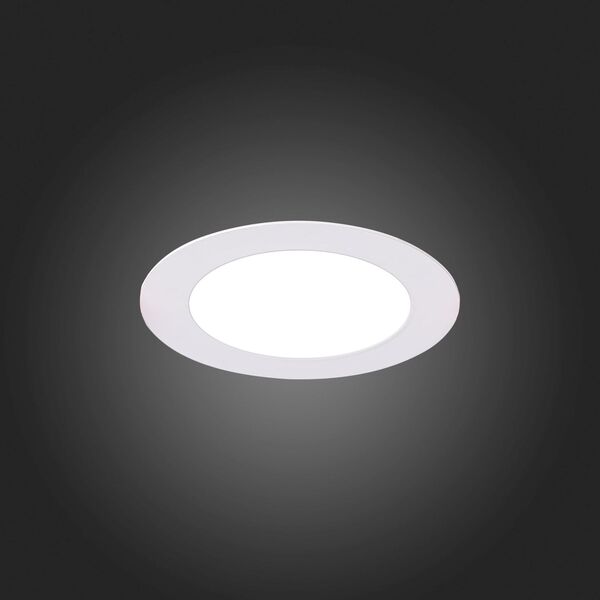 ST210.548.06 Св-к встр. Белый LED 1*6W 4000K 480Lm Ra80 110° IP20 D90xH30 220-240V