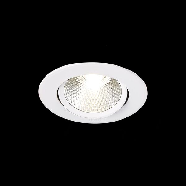 ST211.538.06.24 Св-к встр. Белый LED 1*6W 3000K 480Lm Ra80 24° IP20 D86xH50 220-240V