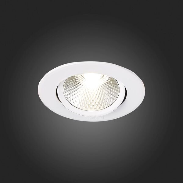 ST211.538.06.24 Св-к встр. Белый LED 1*6W 3000K 480Lm Ra80 24° IP20 D86xH50 220-240V
