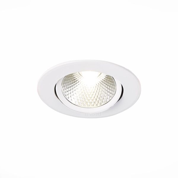 ST211.538.06.24 Св-к встр. Белый LED 1*6W 3000K 480Lm Ra80 24° IP20 D86xH50 220-240V
