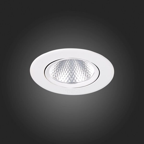 ST211.538.06.24 Св-к встр. Белый LED 1*6W 3000K 480Lm Ra80 24° IP20 D86xH50 220-240V