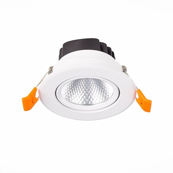 ST211.538.08.24 Св-к встр. Белый LED 1*8W 3000K 640Lm Ra80 24° IP20 D86xH50 220-240V