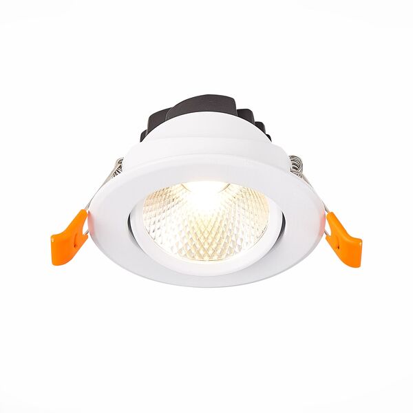 ST211.538.08.36 Св-к встр. Белый LED 1*8W 3000K 640Lm Ra80 36° IP20 D86xH50 220-240V