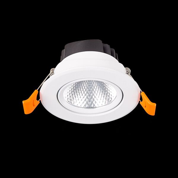 ST211.538.08.36 Св-к встр. Белый LED 1*8W 3000K 640Lm Ra80 36° IP20 D86xH50 220-240V