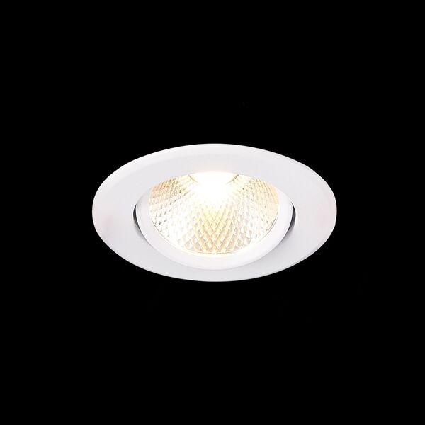 ST211.538.08.36 Св-к встр. Белый LED 1*8W 3000K 640Lm Ra80 36° IP20 D86xH50 220-240V